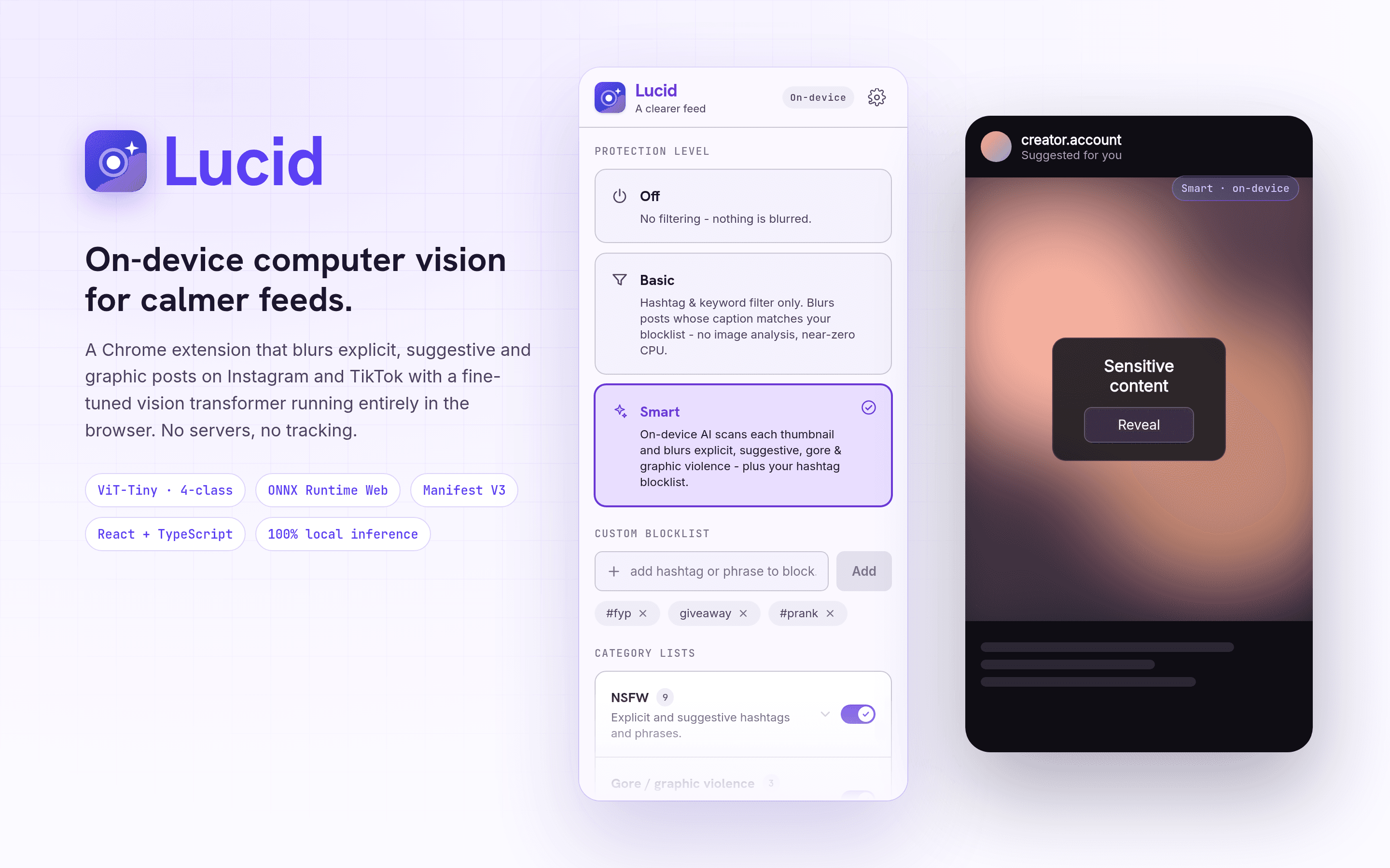 Lucid interface
